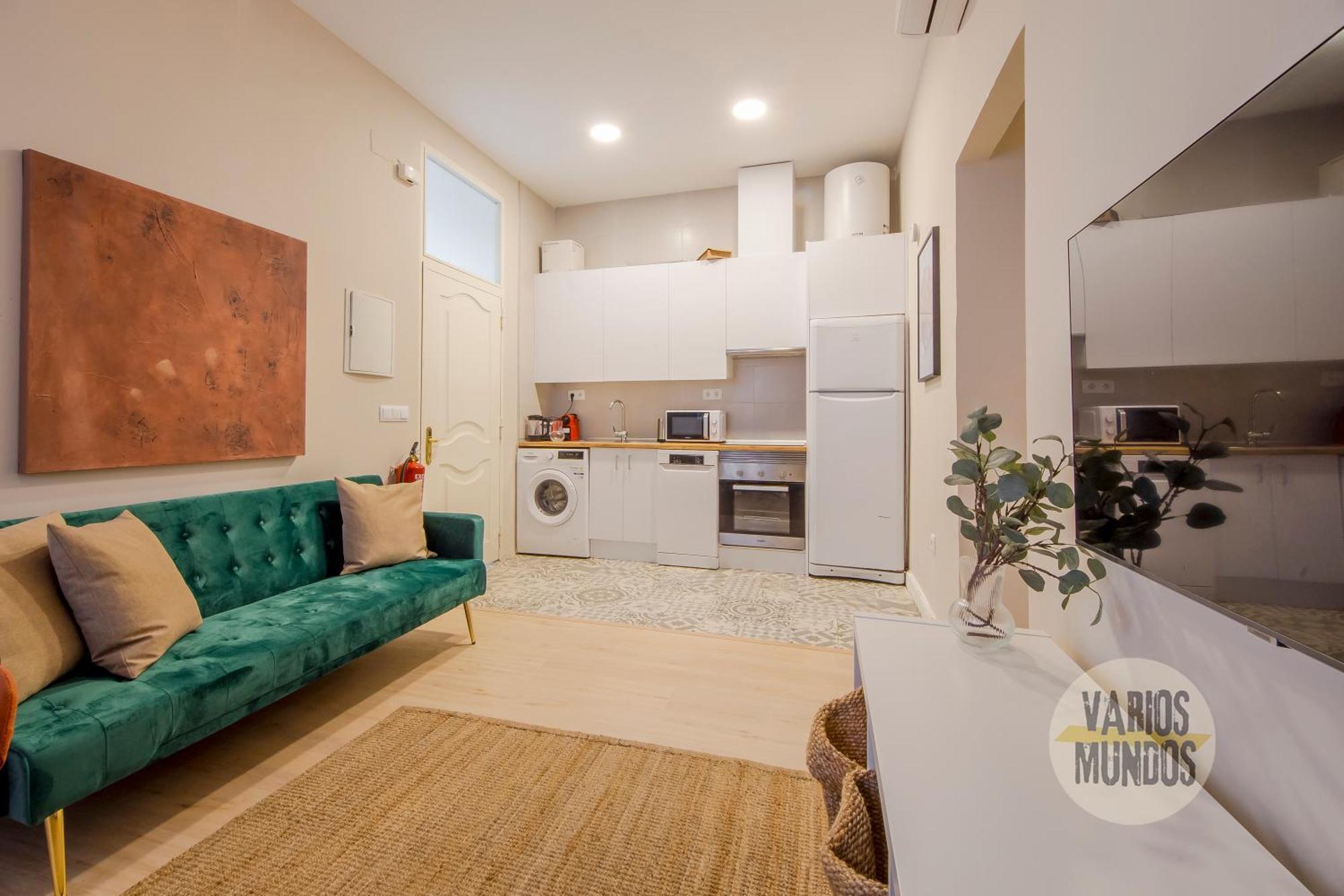 Bajo Duplex 7Pax A 5 Min De Gran Via-Malasana Madrid Luaran gambar